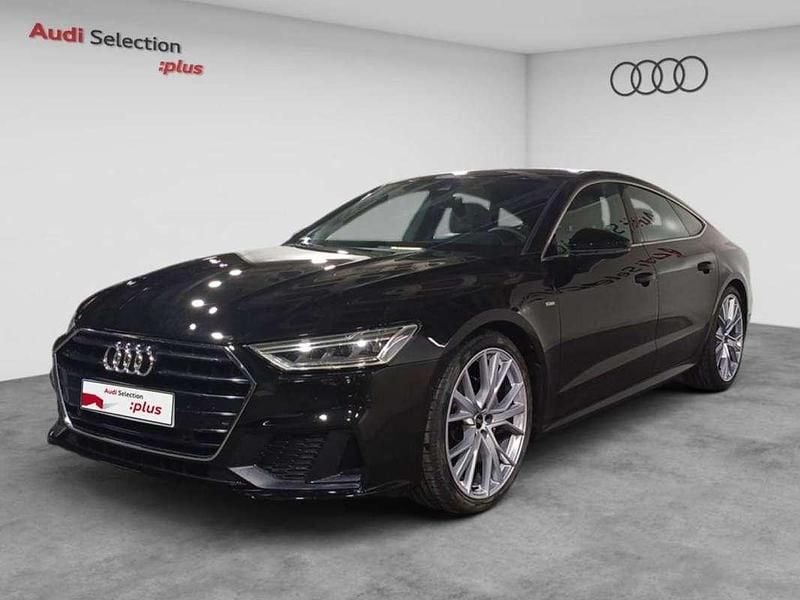 Negro Usado 2021 Audi A7 Sportback S-Line Utilitario | 40.300 € (Precio justo) - Imagen 1/4