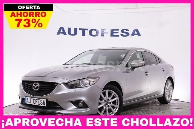 Gris / plata Usado 2014 Mazda 6 Style Berlina | 10.950 € (Precio justo) - Imagen 1/4