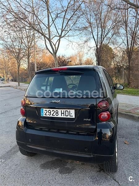 Usado Smart ForTwo Cabrio Passion 71 CV (52 kW) 2011 Negro Descapotable