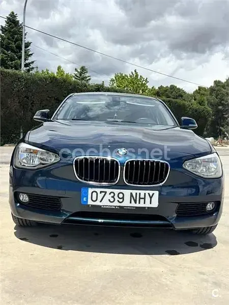 Usado BMW 116 136 CV (100 kW) 2015 Azul Utilitario