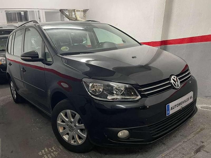 Usado VW Touran Edition 105 CV (77 kW) 2012 Negro Monovolumen