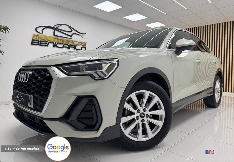 Gris Usado 2022 Audi Q3 Sportback Advanced SUV | 30.500 € (Precio justo) - Imagen 1/4