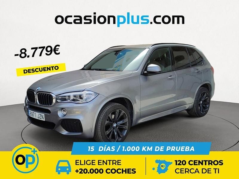 Gris / plata Usado 2017 BMW X5 SUV | 29.121 € (Buen precio) - Imagen 1/4