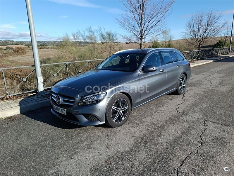 Gris / plata Usado 2020 Mercedes C200 Familiar | 26.900 € (Buen precio) - Imagen 1/4