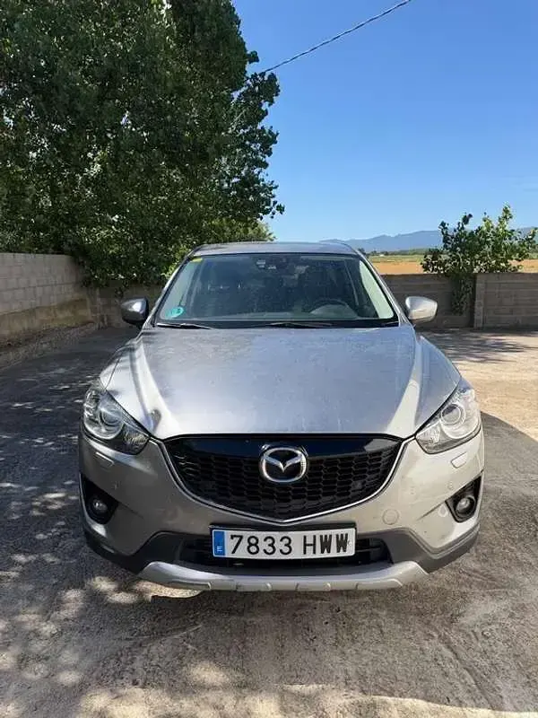Usado Mazda CX-5 Luxury 174 CV (127 kW) 2014 Gris SUV