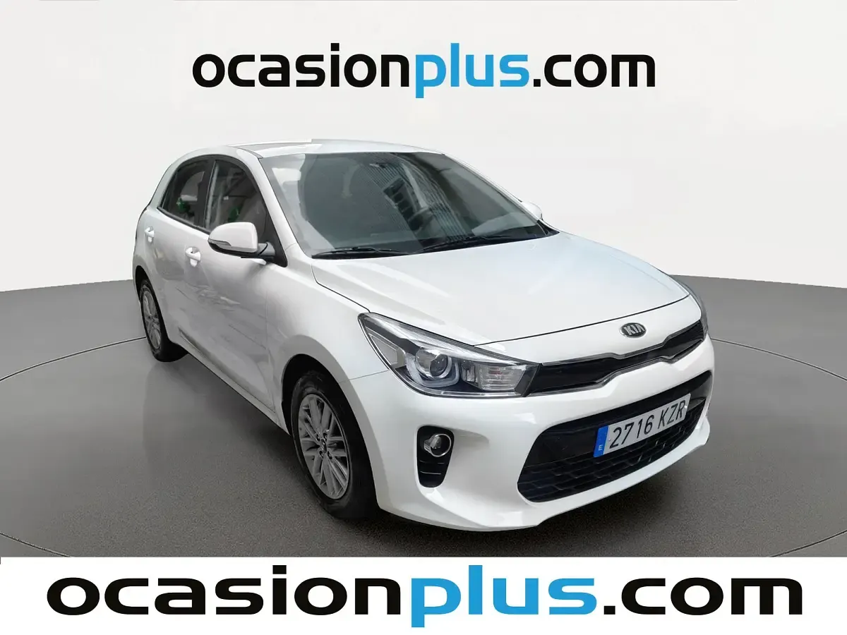 Usado Kia Rio 101 CV (74 kW) 2019 Blanco Utilitario