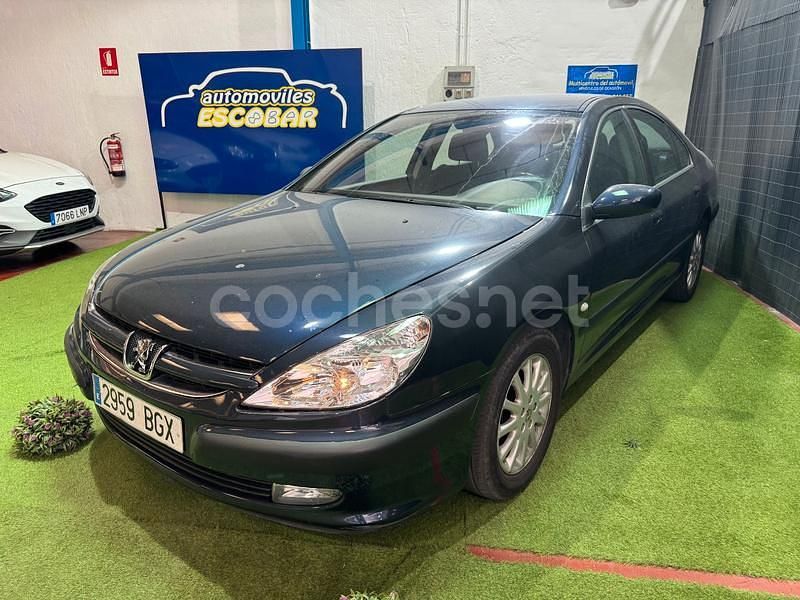 Azul Usado 2001 Peugeot 607 Berlina | 1500 € - Imagen 1/4