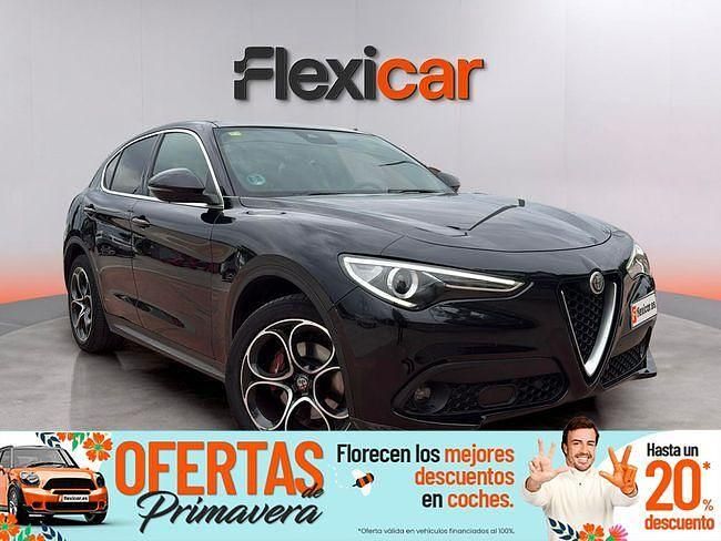 Usado Alfa Romeo Stelvio Ti 210 CV (154 kW) 2020 Negro SUV