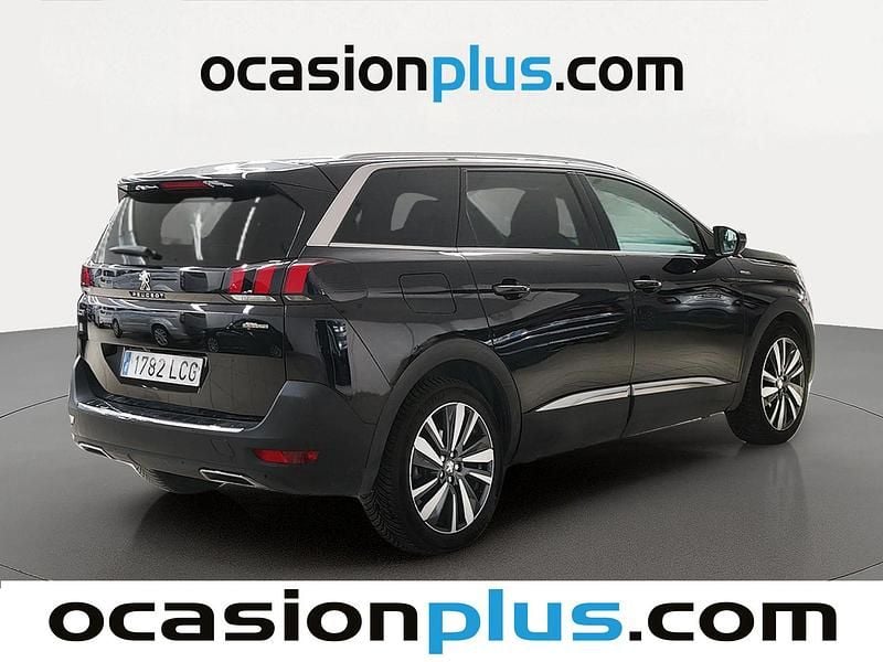 Usado Peugeot 5008 GT-line 131 CV (96 kW) 2019 Negro SUV