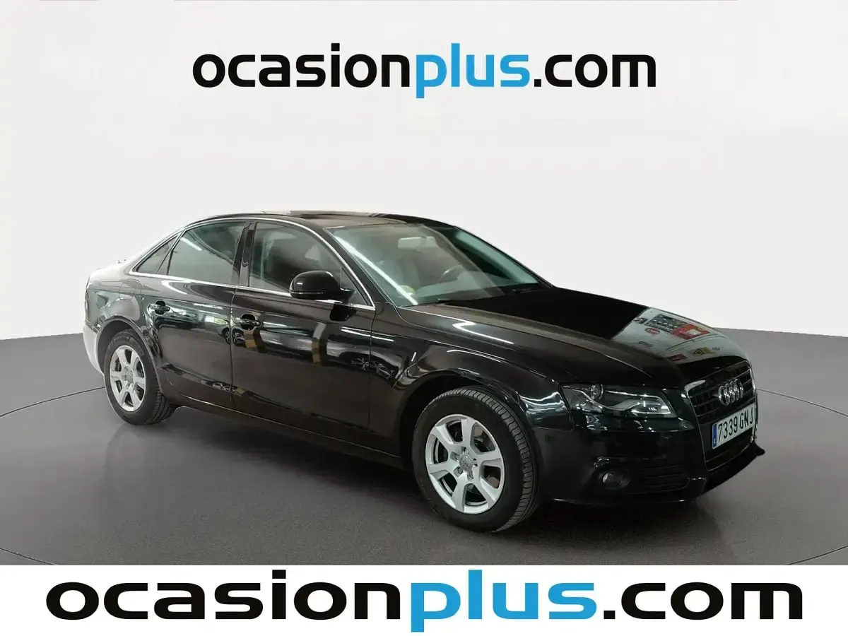 Usado Audi A4 143 CV (105 kW) 2009 Negro Berlina