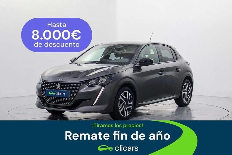 Gris Usado 2022 Peugeot 208 Allure Utilitario | 13.590 € (Precio justo) - Imagen 1/4