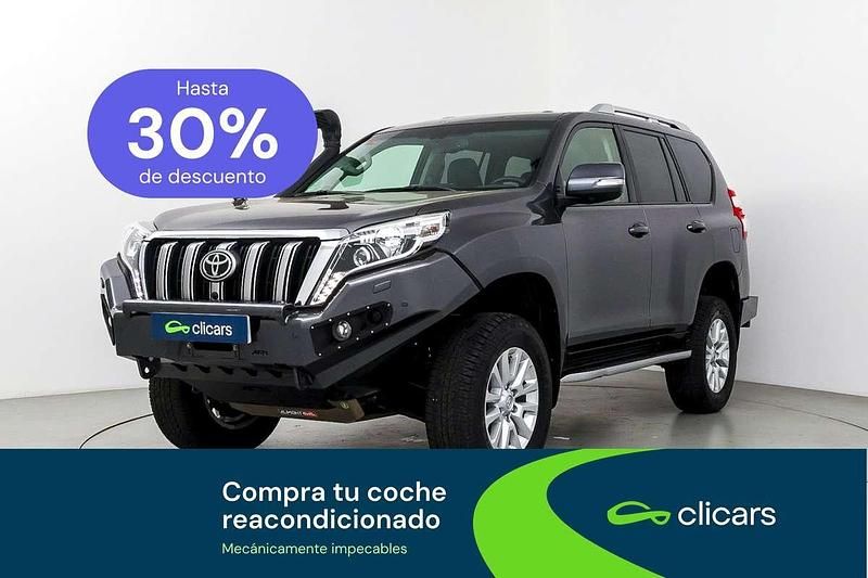 Usado Toyota Land Cruiser 177 CV (130 kW) 2017 Gris SUV