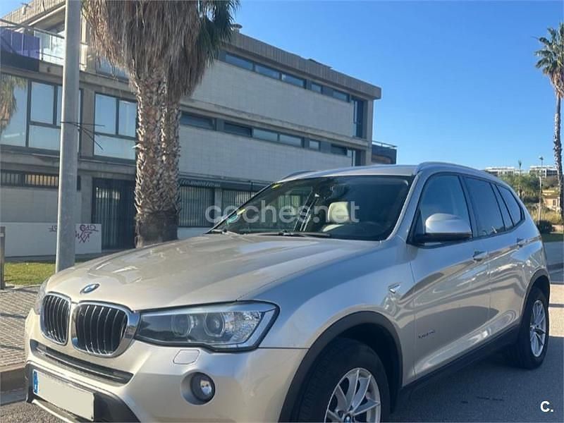 Usado BMW X3 177 CV (130 kW) 2014 Gris / plata SUV