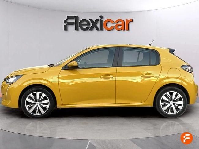 Usado Peugeot 208 Active 100 CV (73 kW) 2020 Amarillo Utilitario
