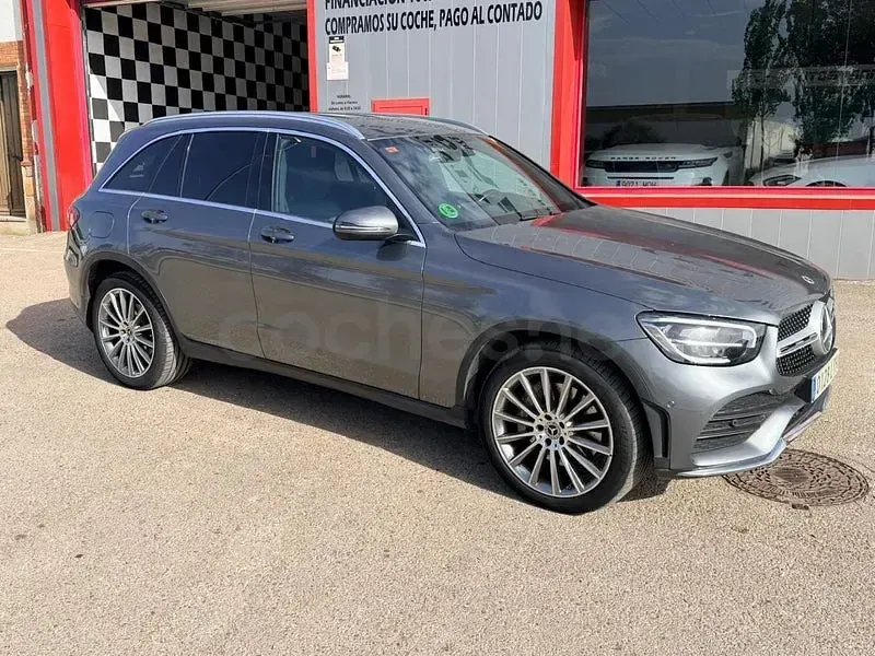 Usado Mercedes GLC200 163 CV (119 kW) 2021 Gris / plata SUV