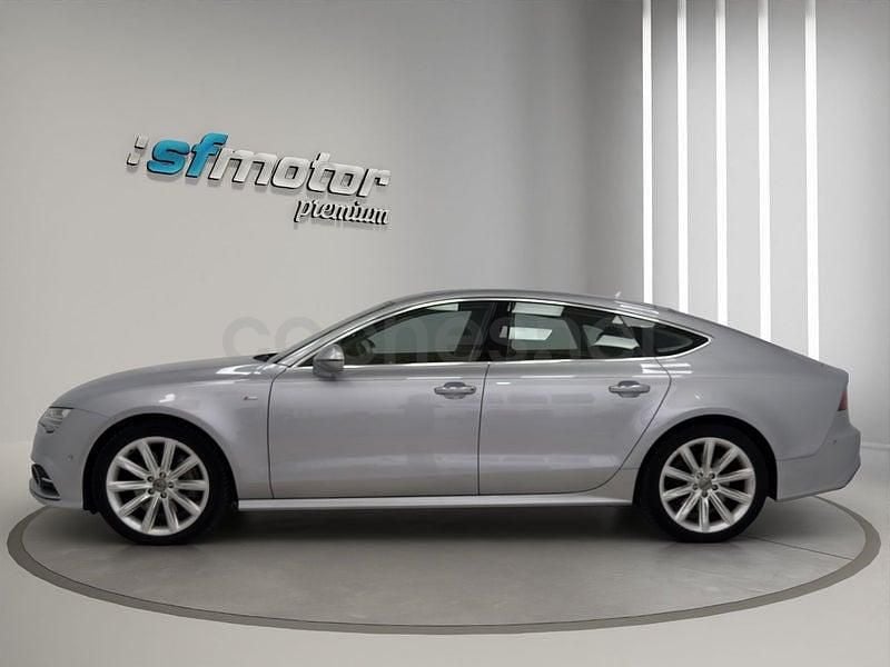 Usado Audi A7 Sportback S-Line 272 CV (200 kW) 2016 Gris / plata Utilitario