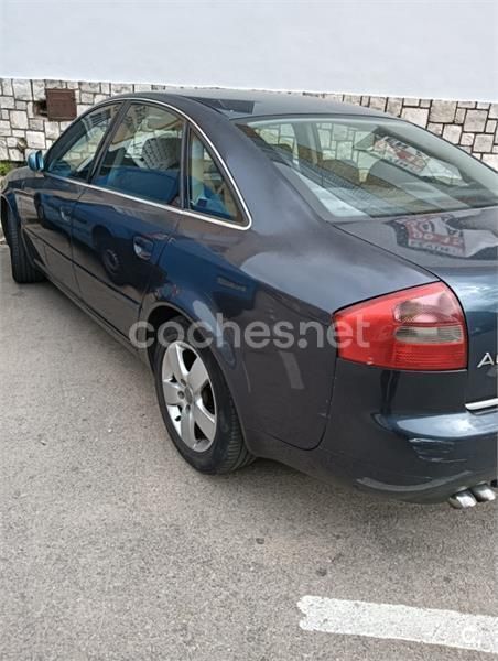 Usado Audi A6 163 CV (119 kW) 2003 Negro Familiar