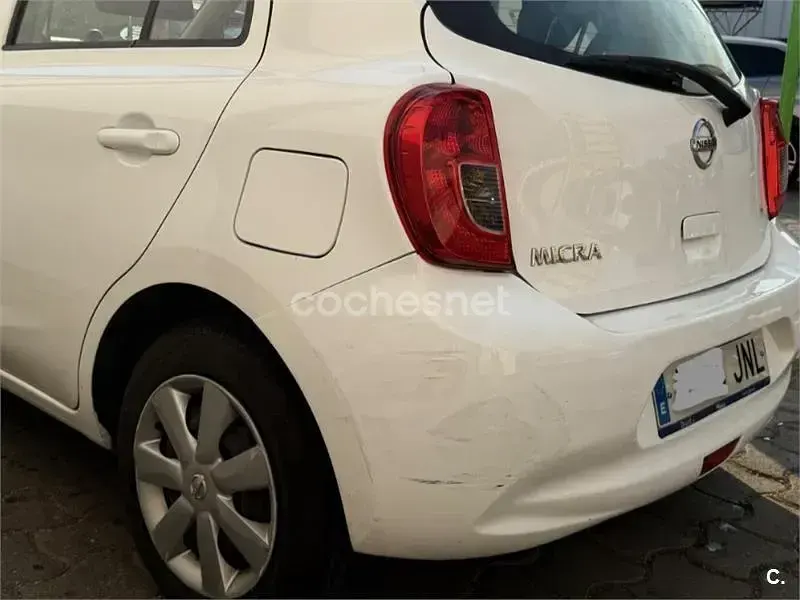 Usado Nissan Micra Acenta 80 CV (58 kW) 2016 Blanco Utilitario