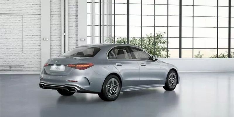 Usado Mercedes C200 163 CV (119 kW) 2024 Plata Berlina