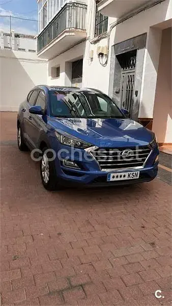 Usado Hyundai Tucson 132 CV (97 kW) 2018 Azul SUV