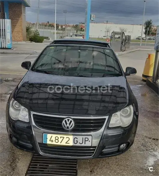 Usado VW Eos 140 CV (102 kW) 2008 Negro Descapotable