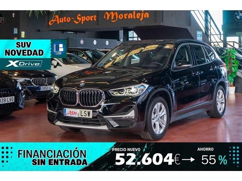 Negro Usado 2021 BMW X1 Sport Line SUV | 21.900 € (Buen precio) - Imagen 1/4