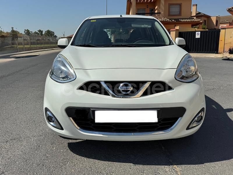 Usado Nissan Micra Acenta 80 CV (58 kW) 2015 Blanco Utilitario