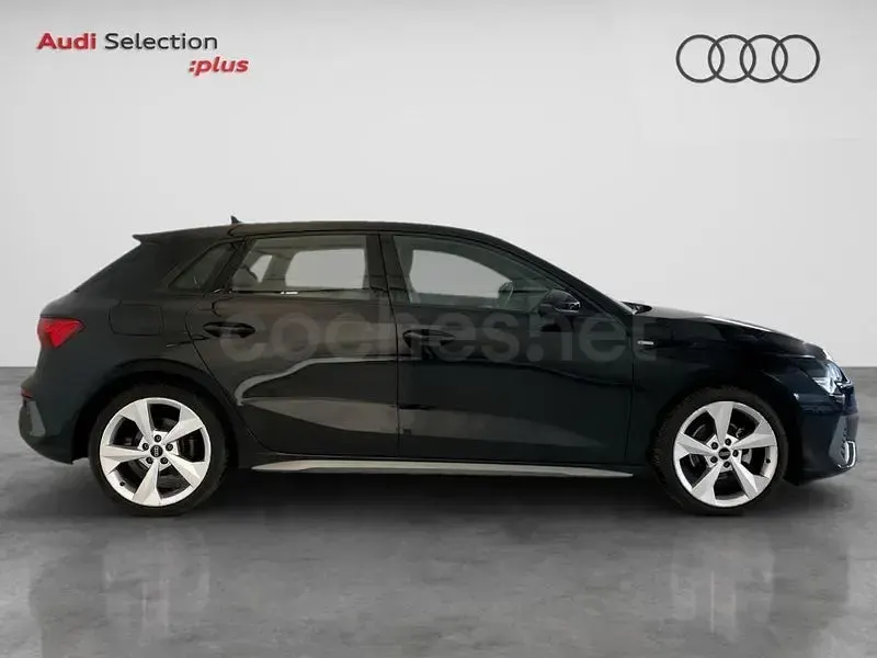 Usado Audi A3 S-Line 150 CV (110 kW) 2024 Negro Berlina
