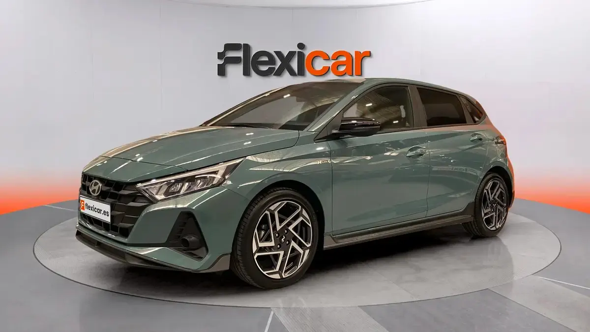 Usado Hyundai i20 N Line 80 CV (58 kW) 2024 Verde Utilitario