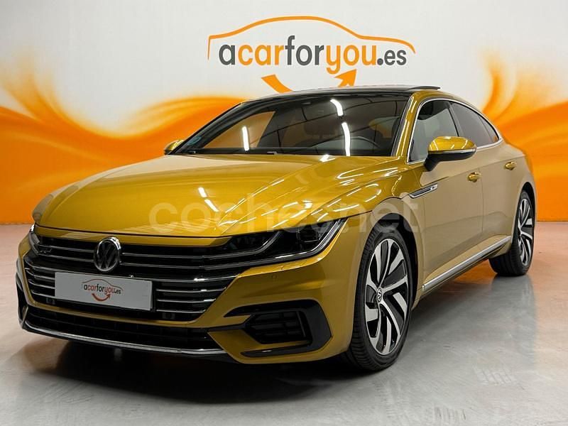 Amarillo Usado 2020 VW Arteon R-line Berlina | 28.900 € (Precio justo) - Imagen 1/4
