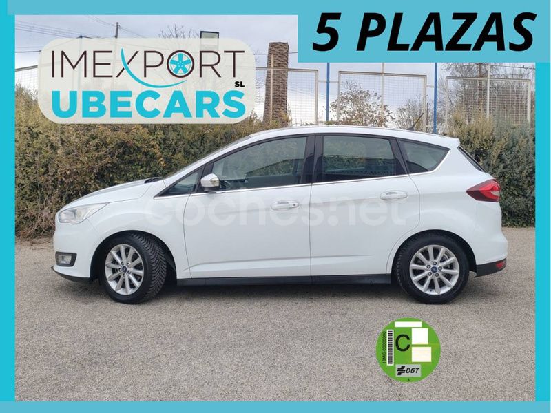 Blanco Usado 2017 Ford C-MAX Trend+ Monovolumen | 10.900 € (Precio justo) - Imagen 1/4