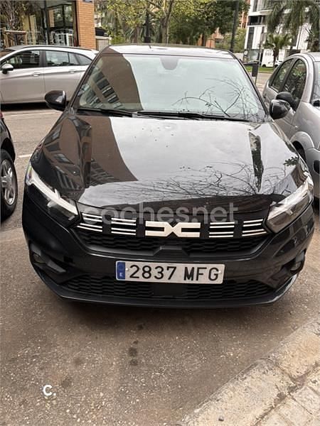 Usado Dacia Sandero Expression 91 CV (66 kW) 2023 Negro Berlina