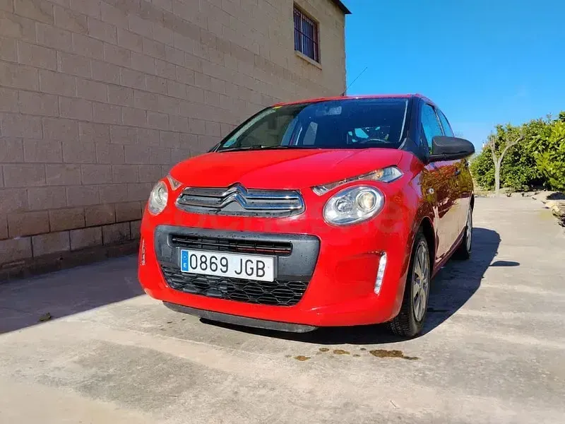 Brugt Citroën C1 Live 69 HK (50 kW) 2015 Rød Hatchback
