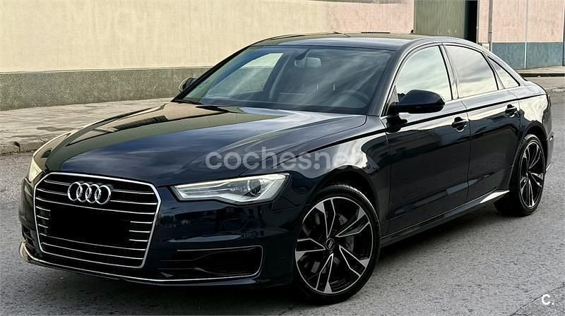 Usado Audi A6 S-Line 218 CV (160 kW) 2016 Negro Familiar