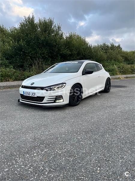 Blanco Usado 2015 VW Scirocco R-line Coupe | 12.300 € (Precio justo) - Imagen 1/4