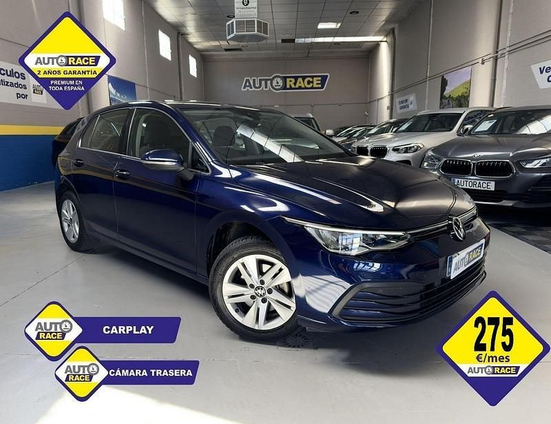 Azul Usado 2022 VW Golf VIII Berlina | 19.900 € (Precio justo) - Imagen 1/4