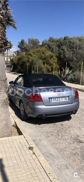 Gris / plata Usado 2007 Audi A4 Cabriolet Descapotable | 7498 € (Precio justo) - Imagen 1/4