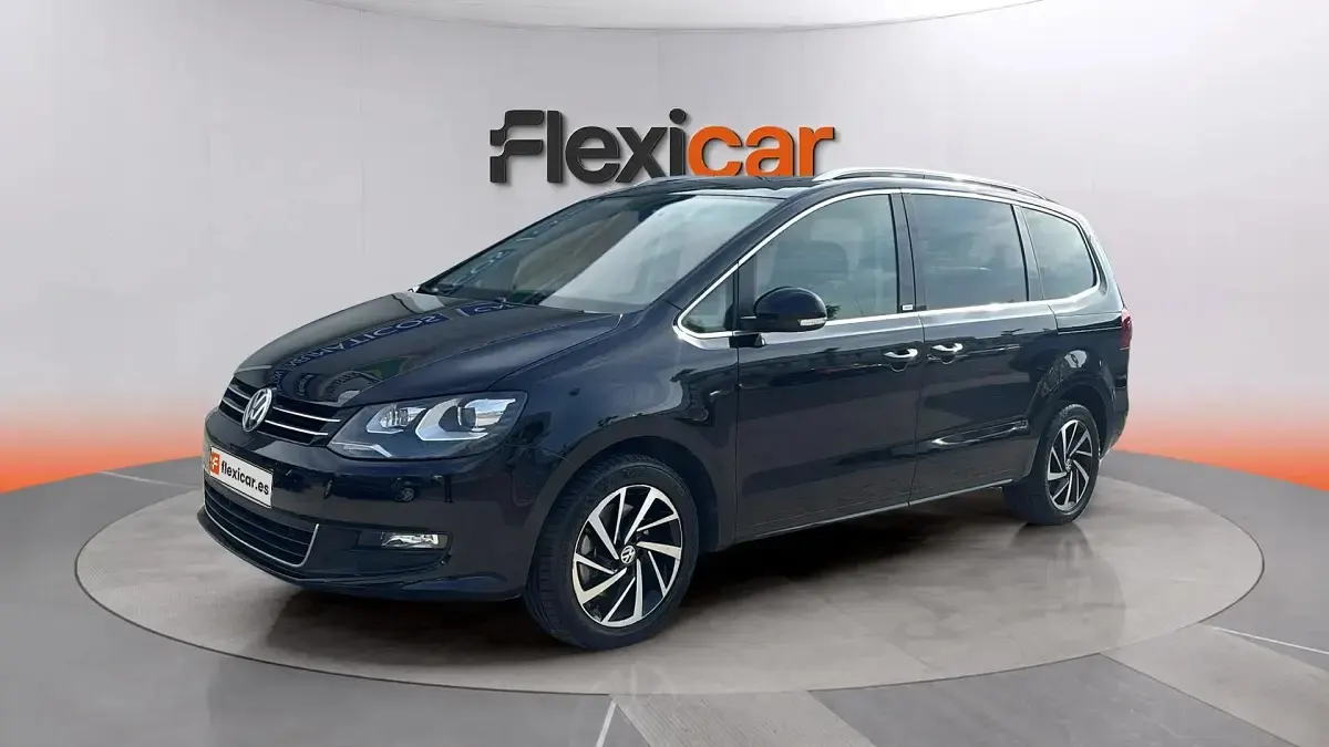 Usado VW Sharan Advance 150 CV (110 kW) 2019 Negro Monovolumen