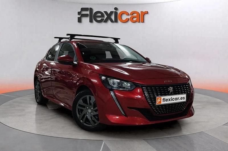 Rojo Usado 2021 Peugeot 208 Active Utilitario | 10.890 € (Buen precio) - Imagen 1/4