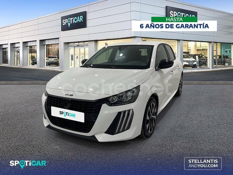 Blanco Usado 2024 Peugeot 208 Active Utilitario | 14.990 € (Precio justo) - Imagen 1/4