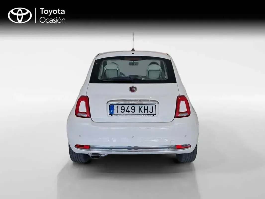 Usado Fiat 500 Lounge 69 CV (50 kW) 2018 Blanco Berlina