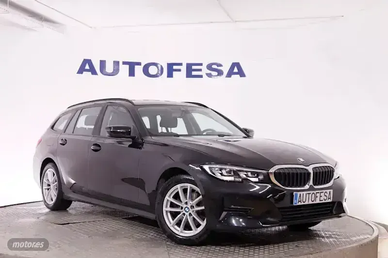 Usado BMW 320 190 CV (139 kW) 2021 Negro Familiar
