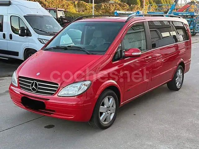 Usado Mercedes Viano 150 CV (110 kW) 2004 Rojo Monovolumen