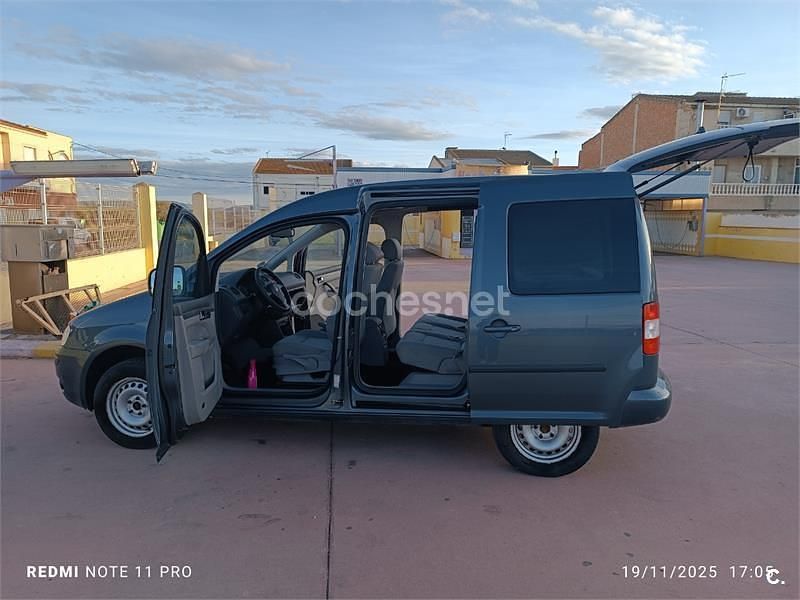 Gris / plata Usado 2008 VW Caddy Life Monovolumen | 6600 € (Super precio) - Imagen 1/4