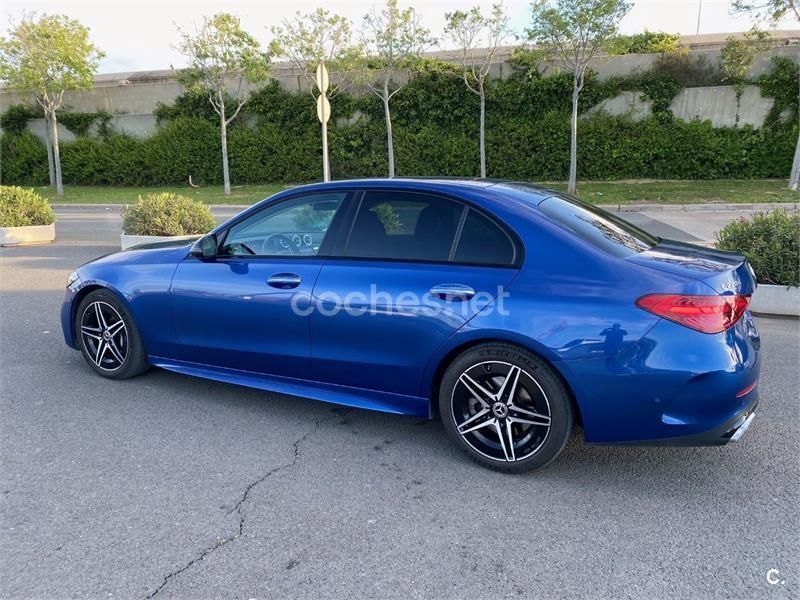 Usado Mercedes C220 200 CV (147 kW) 2022 Azul Berlina