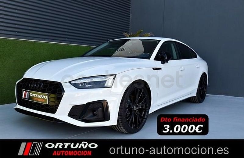 Usado Audi A5 Sportback S-Line 163 CV (119 kW) 2020 Blanco Utilitario