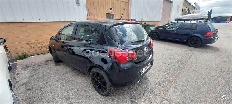 Usado Opel Corsa Selective 90 CV (66 kW) 2019 Negro Utilitario