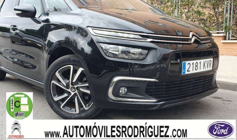 Negro Usado 2019 Citroën C4 SpaceTourer PureTech Monovolumen | 12.900 € (Precio justo) - Imagen 1/4