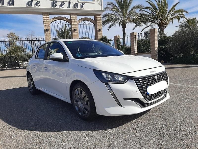 Usado Peugeot 208 Active 100 CV (73 kW) 2020 Blanco Utilitario