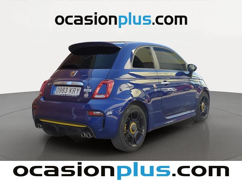 Usado Abarth 595 Pista 160 CV (117 kW) 2018 Azul Utilitario
